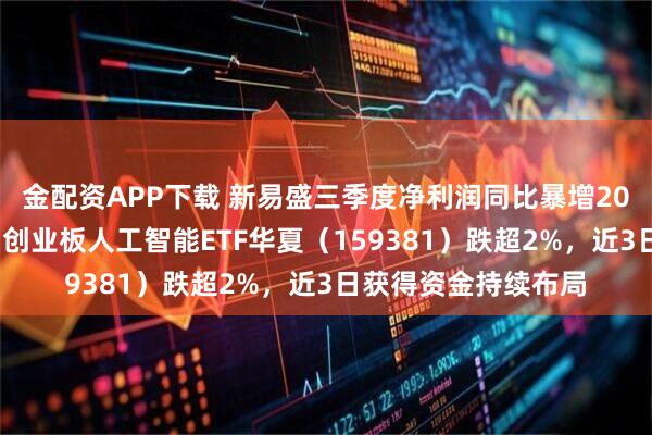 金配资APP下载 新易盛三季度净利润同比暴增205%被指不及预期？创业板人工智能ETF华夏（159381）跌超2%，近3日获得资金持续布局